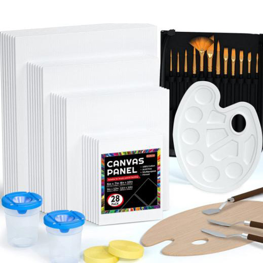 Kungani Kufanele Ukhethe Ibhodi Lokudweba I-Art Supplies Canvas Ngemibala Yemiklamo Yakho Yokudala
