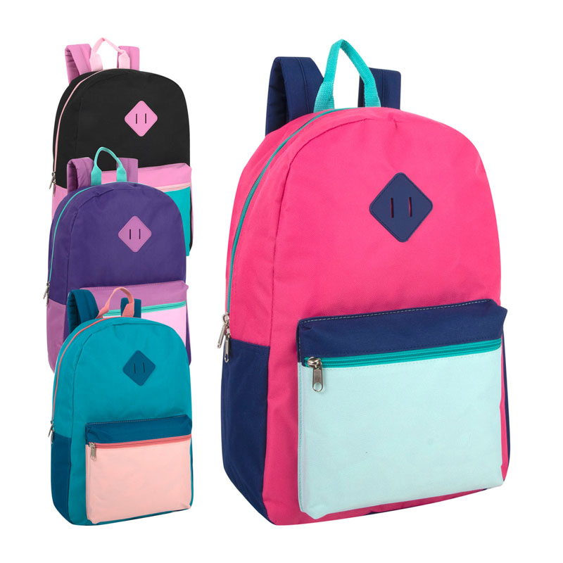 I-backpack yemfashini engu-17-intshi